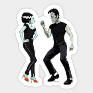 Frankenstein is the word Sticker